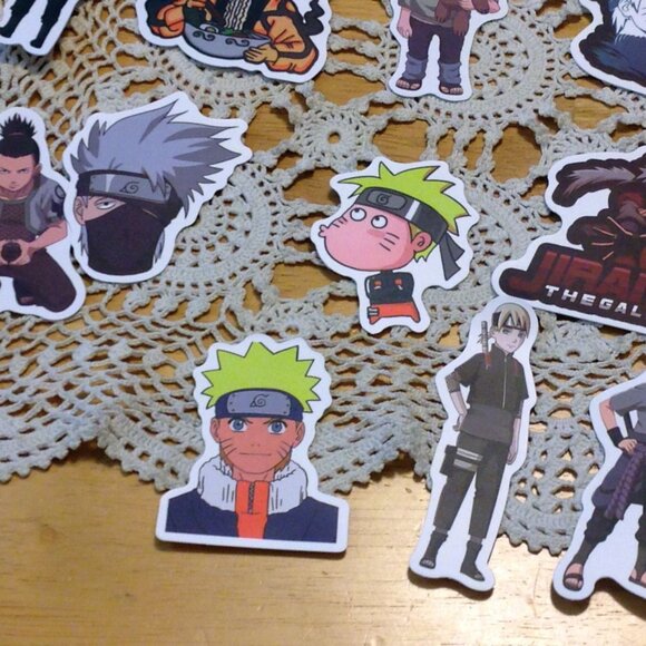 Anime stickers, Naruto, for computer, locker, skateboard, crafts, scrapbook - Picture 4 of 5